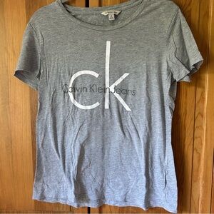 Calvin Klein Jeans Heather Gray Tee